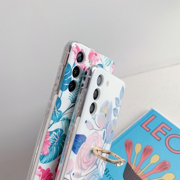 Floral case Samsung Galaxy S21 Galaxy S21 Plus Galaxy S21 Ultra Note 20 Ultra - Picture 3 of 5